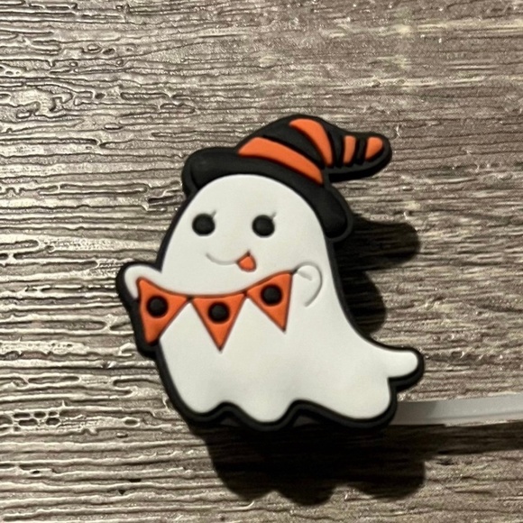 Stanley Cup‎ Straw Topper Cute Ghost - Picture 1 of 3